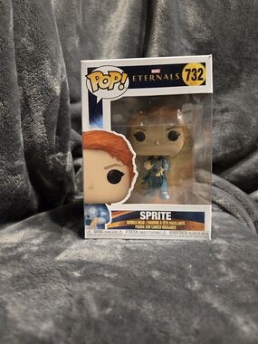 Funko Sprite Pop! Figure - Red Hair, Blue Outfit